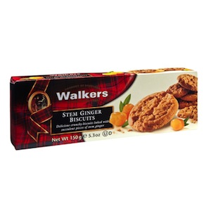 Walkers Stem Ginger Biscuits