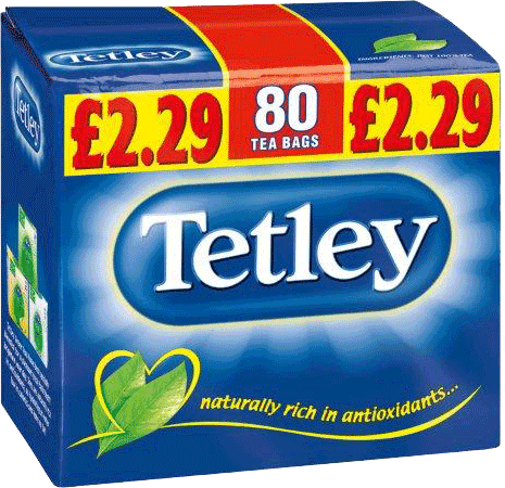 Tetley 80 Tea Bags 2.29 Pack